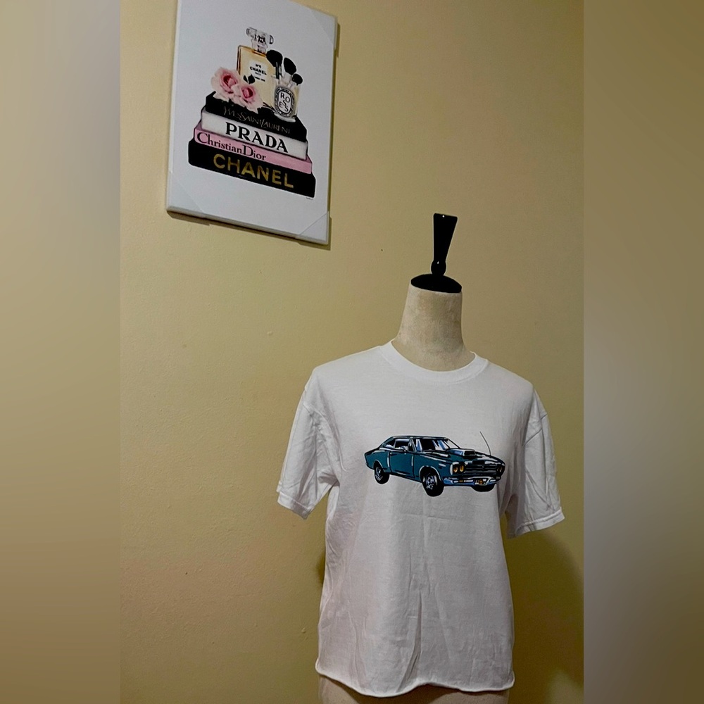 Vintage shirt white color collection brand J- Galt size M  used well take care